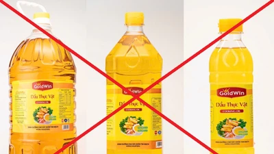 Công an Hưng Yên cảnh báo dầu ăn giả, kém chất lượng GoldWin Cooking Oil