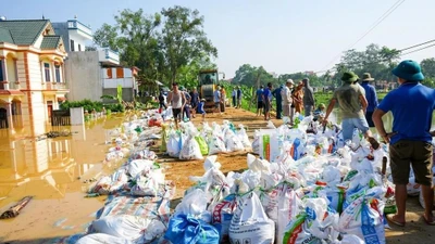 Một cán bộ an ninh cơ sở ở Bắc Ninh hy sinh khi ứng phó lũ lụt