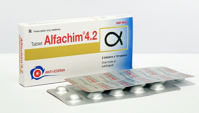 Một lô thuốc Alfachim 4.2 do Công ty Cổ phần dược phẩm Cửu Long sản xuất bị thu hồi trên toàn quốc. Ảnh: Dược Cửu Long Một lô thuốc Alfachim 4.2 do Công ty Cổ phần dược phẩm Cửu Long sản xuất bị thu hồi trên toàn quốc. Ảnh: Dược Cửu Long