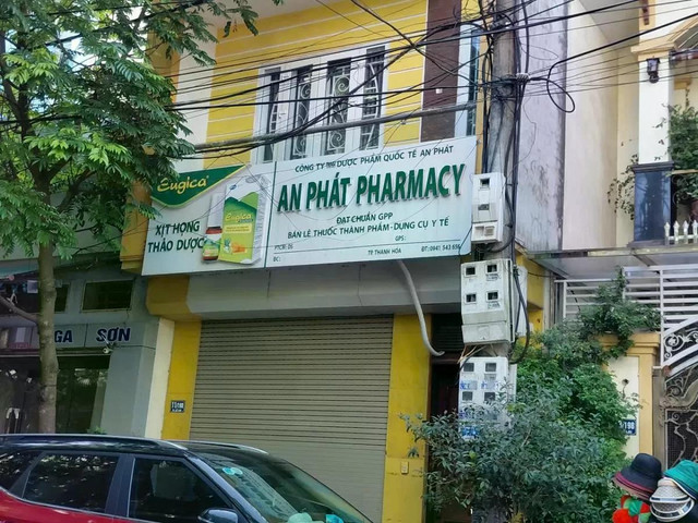 Công ty TNHH Dược phẩm Quốc tế An Phát bị xử phạt, đình chỉ hoạt động vì bán thuốc "chui". Ảnh: Quốc Huy Công ty TNHH Dược phẩm Quốc tế An Phát bị xử phạt, đình chỉ hoạt động vì bán thuốc "chui". Ảnh: Quốc Huy