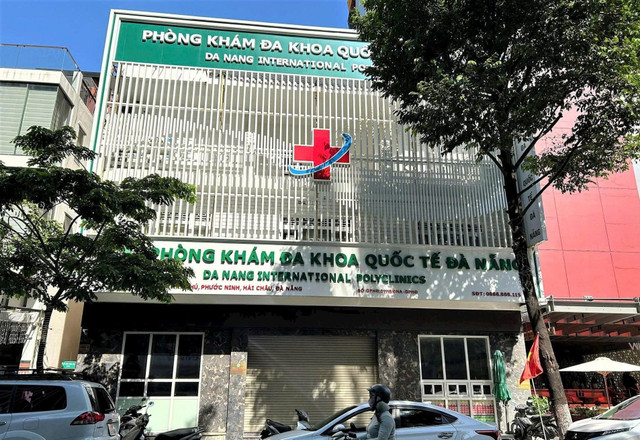 Phòng khám Đa khoa Quốc tế Đà Nẵng tại địa chỉ 180 Trần Phú, Đà Nẵng/Ảnh danviet.vn Phòng khám Đa khoa Quốc tế Đà Nẵng tại địa chỉ 180 Trần Phú, Đà Nẵng/Ảnh danviet.vn