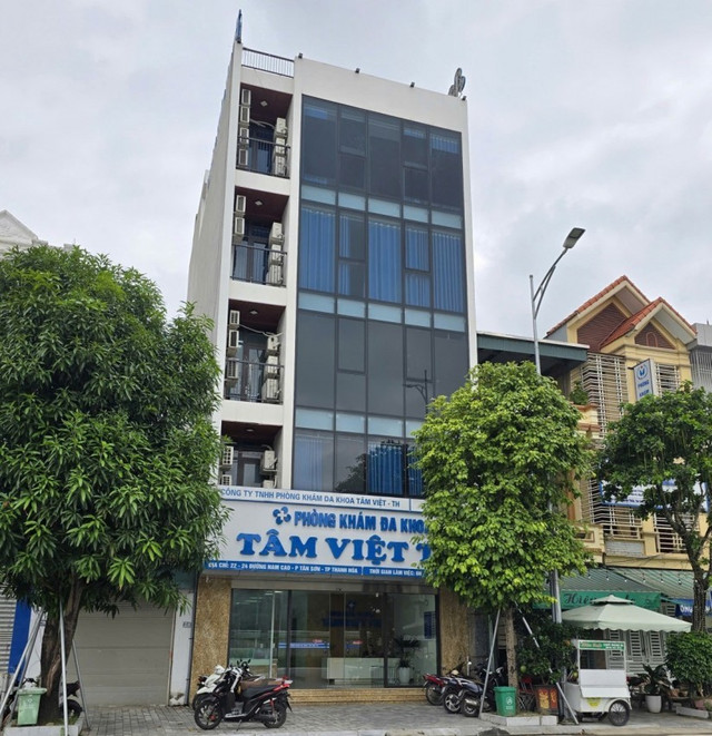 Sở Y tế Thanh Hoá xử phạt Phòng khám Đa khoa Tâm Việt TH. Ảnh phapluatplus Sở Y tế Thanh Hoá xử phạt Phòng khám Đa khoa Tâm Việt TH. Ảnh phapluatplus