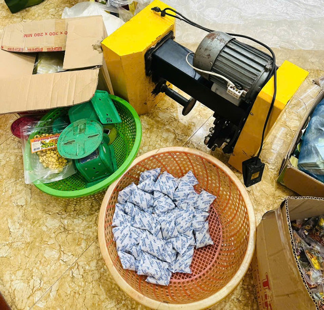 Tang vật vụ án (Ảnh báo Bắc Giang) Tang vật vụ án (Ảnh báo Bắc Giang)