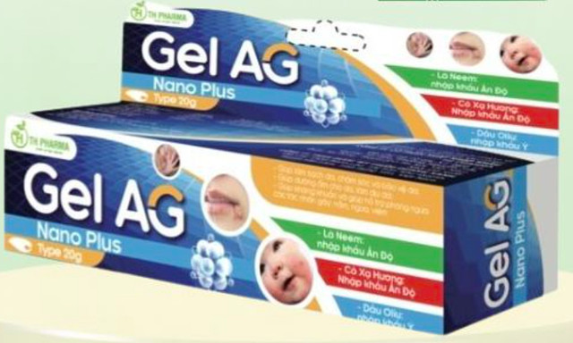 Sản phẩm Gel AG Nano TP Plus. Ảnh: IT/báo Thanh Tra Sản phẩm Gel AG Nano TP Plus. Ảnh: IT/báo Thanh Tra