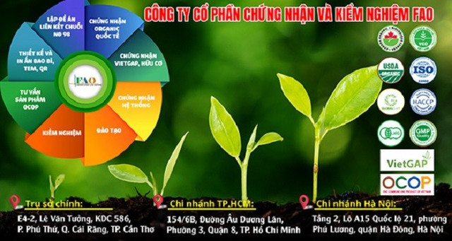 Công ty Cổ phần Chứng nhận và Kiểm nghiệm FAO vi phạm lĩnh vực chỉ định/Ảnh thuonghieucongluan.com Công ty Cổ phần Chứng nhận và Kiểm nghiệm FAO vi phạm lĩnh vực chỉ định/Ảnh thuonghieucongluan.com