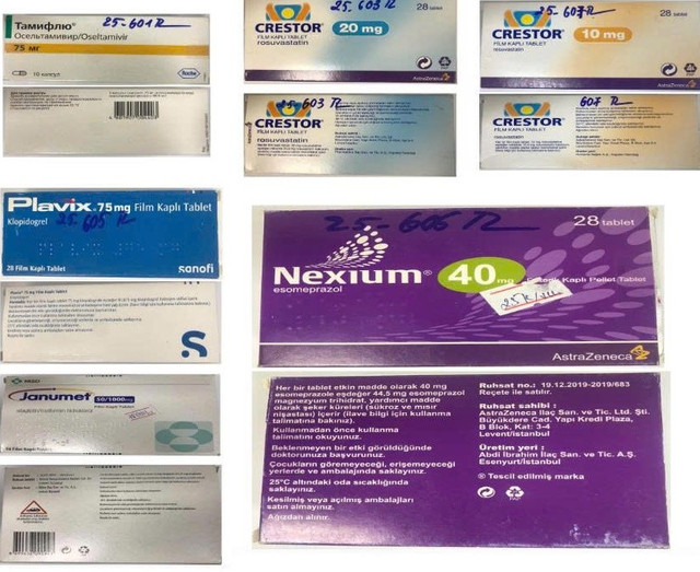 Hình ảnh các loại thuốc không có thông tin số giấy đăng ký lưu hành và/hoặc số giấy phép nhập khẩu; thông tin cơ sở sản xuất thuốc, cơ sở nhập khẩu thuốc. Ảnh: Cục Quản lý Dược 11.jpg