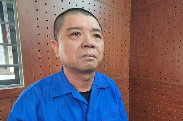 Phan Danh Dương Bảo lúc bị bắt. Ảnh: Ngọc Oanh Phan Danh Dương Bảo lúc bị bắt. Ảnh: Ngọc Oanh