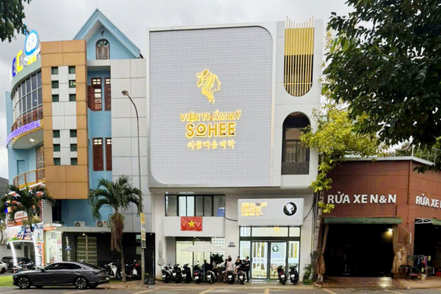 Viện thẩm mỹ SOHEE, địa chỉ số 7 đường Trần Nhật Duật, TP Buôn Ma Thuột, tỉnh Đắk Lắk vừa bị Thanh tra Sở Y tế xử phạt. (Ảnh danviet) Viện thẩm mỹ SOHEE, địa chỉ số 7 đường Trần Nhật Duật, TP Buôn Ma Thuột, tỉnh Đắk Lắk vừa bị Thanh tra Sở Y tế xử phạt. (Ảnh danviet)