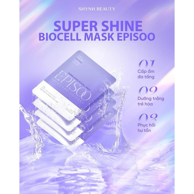 Sản phẩm mặt nạ do Công ty TNHH Shynh Beauty quảng cáo bị thu hồi/Ảnh PNO Sản phẩm mặt nạ do Công ty TNHH Shynh Beauty quảng cáo bị thu hồi/Ảnh PNO