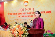 Bà Hà Thị Nga giữ chức Phó Chủ tịch - Tổng Thư ký Ủy ban Trung ương MTTQ Việt Nam