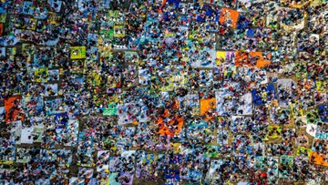 Du khách phủ kín chân núi Bà Đen trong đêm hội xuân