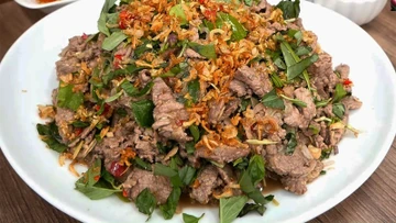 Bò tái chanh được vinh danh trong danh sách món dùng chanh ngon nhất thế giới