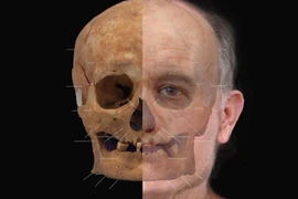 Phục dựng khuôn mặt người đàn ông Scotland cổ, chuyên gia sốc nặng