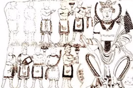 Giải mã bí ẩn bức tranh nữ thần Nana 1.500 năm tuổi