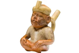 Tượng cổ Peru hé lộ trường hợp dị tật bẩm sinh sứt môi đầu tiên