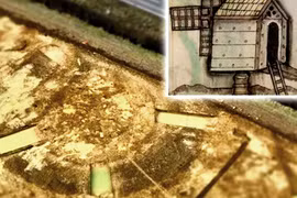 Tàn tích cối xay gió thời trung cổ hé lộ kỹ thuật đỉnh cao