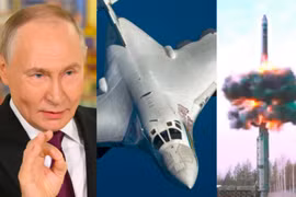 Vladimir Putin, máy bay ném bom Tu-160 và vụ phóng tên lửa đạn đạo liên lục địa Yars