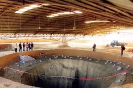 Kho thóc có niên đại nghìn năm từ thời nhà Tùy ở Trung Quốc