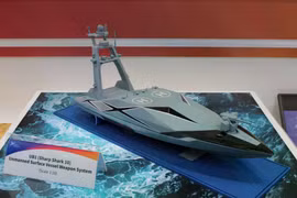 Tàu mặt nước không người lái vũ trang UB1 Sharp Shark cho thấy bức tranh rõ nét về năng lực tác chiến hải quân không người lái đang mở rộng và tham vọng chiến đấu trên biển của Trung Quốc.