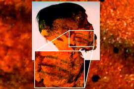 Kinh ngạc hình xăm kỳ dị trên mặt xác ướp 800 tuổi