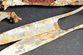 Mở mộ cổ người Celt, phát hiện kéo 2.300 năm bén như mới 