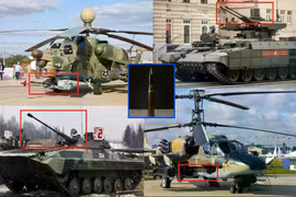 Rostec đã công bố một loại đạn nổ trên không lập trình cỡ 30 mm mới, cho phép trực thăng và xe bọc thép tiêu diệt máy bay không người lái cỡ nhỏ và đạn bay lảng vảng (loitering munitions) hiệu quả hơn ở cự ly gần. (Nguồn ảnh: Vitaly Kuzmin / Rostec / TASS / Bộ Quốc phòng Nga)