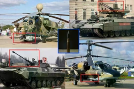 Rostec đã công bố một loại đạn nổ trên không lập trình cỡ 30 mm mới, cho phép trực thăng và xe bọc thép tiêu diệt máy bay không người lái cỡ nhỏ và đạn bay lảng vảng (loitering munitions) hiệu quả hơn ở cự ly gần. (Nguồn ảnh: Vitaly Kuzmin / Rostec / TASS / Bộ Quốc phòng Nga)