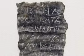 Tấm bia chì khắc lời nguyền Hy Lạp cổ khiến chuyên gia 'rối não'