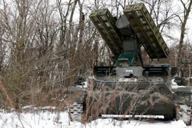 Ảnh tư liệu: Hệ thống phòng không 9K35 Strela-10 (Arrow) của Nga (Ảnh: Sputnik / Sergey Averin)