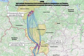 Nga tung sơ đồ mật vụ Ukraine tấn công dinh thự Tổng thống Putin
