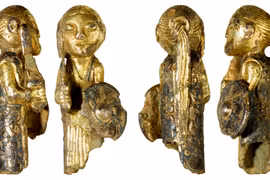 Tượng Viking mạ vàng hé lộ bí mật nữ thần sinh sản