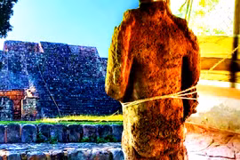 Phát hiện chấn động tượng Maya không đầu chứa bí ẩn ngàn năm