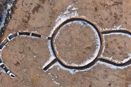 Lộ diện di tích cổ chưa từng có ở Pháp 