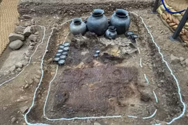 Mở mộ vị tướng thời Vương quốc Silla, tìm thấy thứ cực quý hiếm