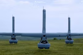 Máy bay không người lái V-BAT được thử nghiệm bí mật ở Ukraine