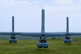 Máy bay không người lái V-BAT được thử nghiệm bí mật ở Ukraine