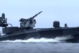 Ukraine khoe tiến bộ mới trong công nghệ xuồng không người lái hải quân 