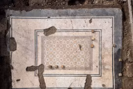 Phá vỡ bí ẩn thành phố cổ Aquilea qua bức tranh sàn khảm quý