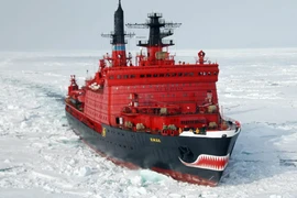 Cận cảnh tàu phá băng mạnh nhất thế giới nhờ công nghệ hạt nhân