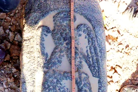 Hình đại bàng lạ lùng trên tấm bia đá La Mã 2.000 năm tuổi 