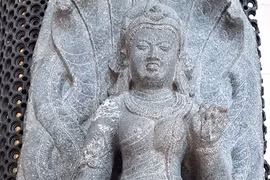 Phát hiện sửng sốt tượng nữ thần rắn Nag Devi 1.300 năm