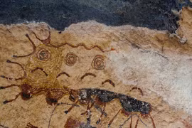 Phát hiện tranh tường cổ hé lộ tín ngưỡng phức tạp của người xưa