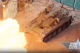 Năng lực xe tăng Type 99B Trung Quốc mới công bố trong diễn tập đạn thật