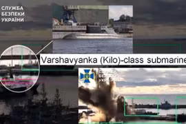 Ukraine tập kích bất ngờ, Nga mất thêm tàu ngầm?