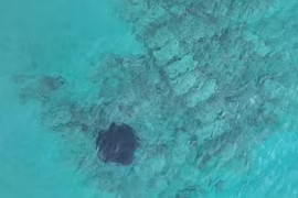 Phát hiện bức tường đá chìm bao quanh thành phố cổ 