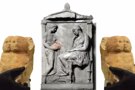 Bí ẩn bức phù điêu trẻ sơ sinh Hy Lạp cổ đại 