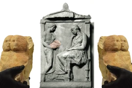 Bí ẩn bức phù điêu trẻ sơ sinh Hy Lạp cổ đại 