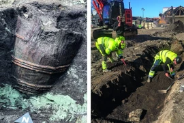 Thành phố bí ẩn thế kỷ 16 lộ diện dưới lòng Gothenburg