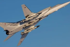 Máy bay ném bom Tu-22M3 mang tên lửa Kh-22