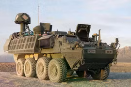 Được lắp trên xe Stryker M-SHORAD, hệ thống laser năng lượng cao công suất 50 kW của Lục quân Mỹ được thiết kế để đối phó và tiêu diệt UAV cỡ nhỏ, đạn bay lảng vảng và một số mối đe dọa từ rocket, đạn cối với tốc độ ánh sáng, cung cấp một lựa chọn phòng không chi phí thấp, cơ số hỏa lực lớn cho các đơn vị cơ động.” (U.S. DoW)